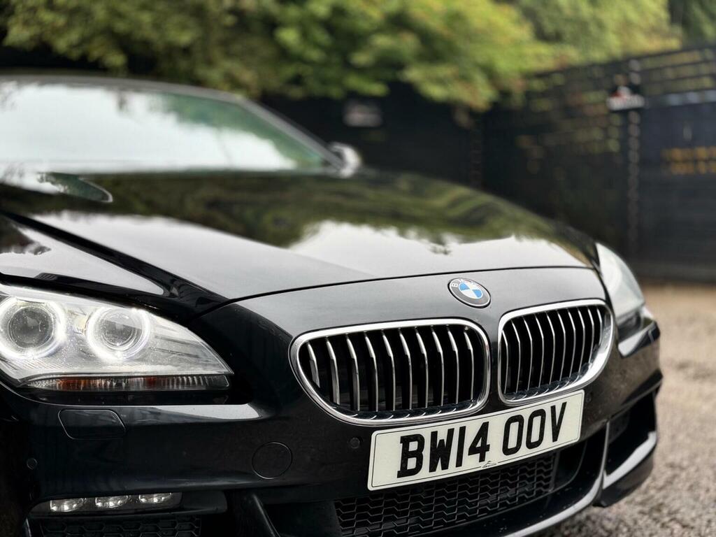 BMW 6 Series Gran Coupe Saloon Black #21