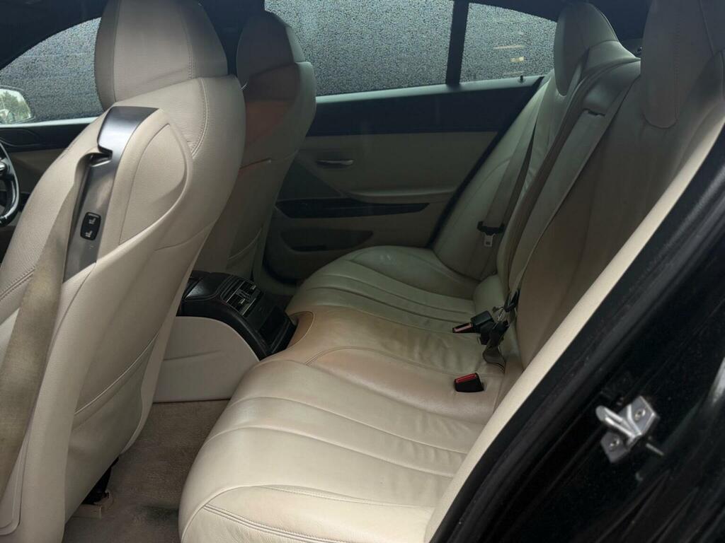 BMW 6 Series Gran Coupe Saloon Black #10