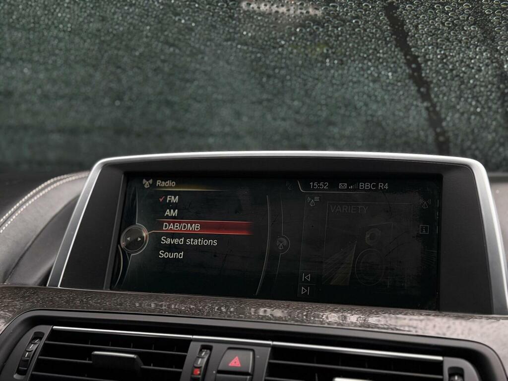BMW 6 Series Gran Coupe Saloon Black #52