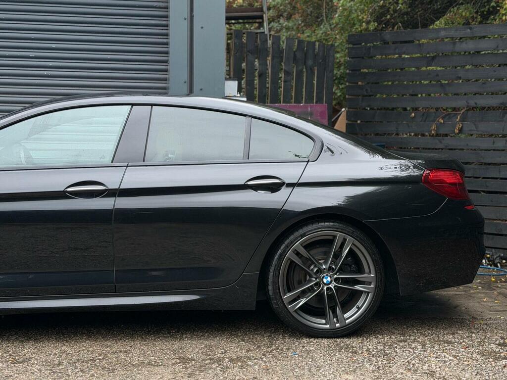 BMW 6 Series Gran Coupe Saloon Black #12