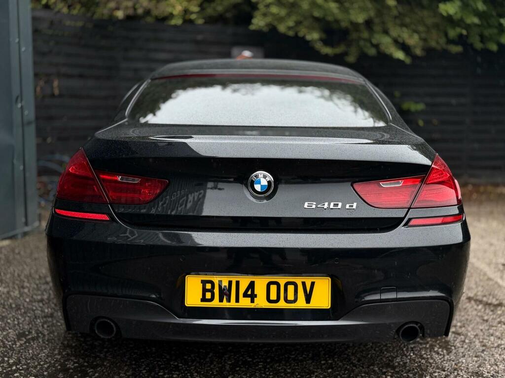 BMW 6 Series Gran Coupe 3.0 640D M Sport Euro 5 Ss Black #3