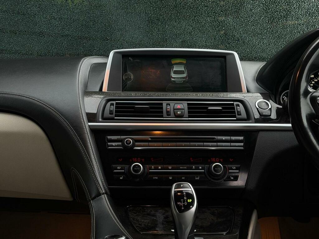 BMW 6 Series Gran Coupe Saloon Black #32
