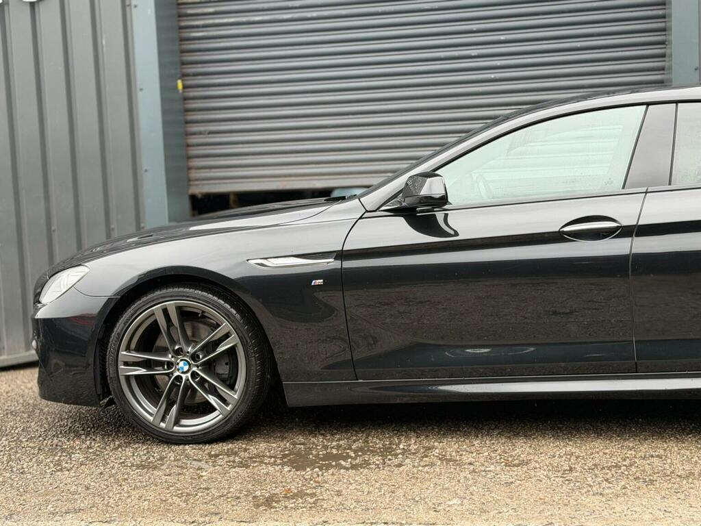 BMW 6 Series Gran Coupe Saloon Black #11