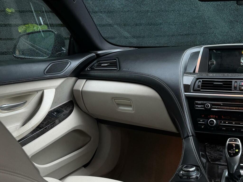 BMW 6 Series Gran Coupe Saloon Black #34