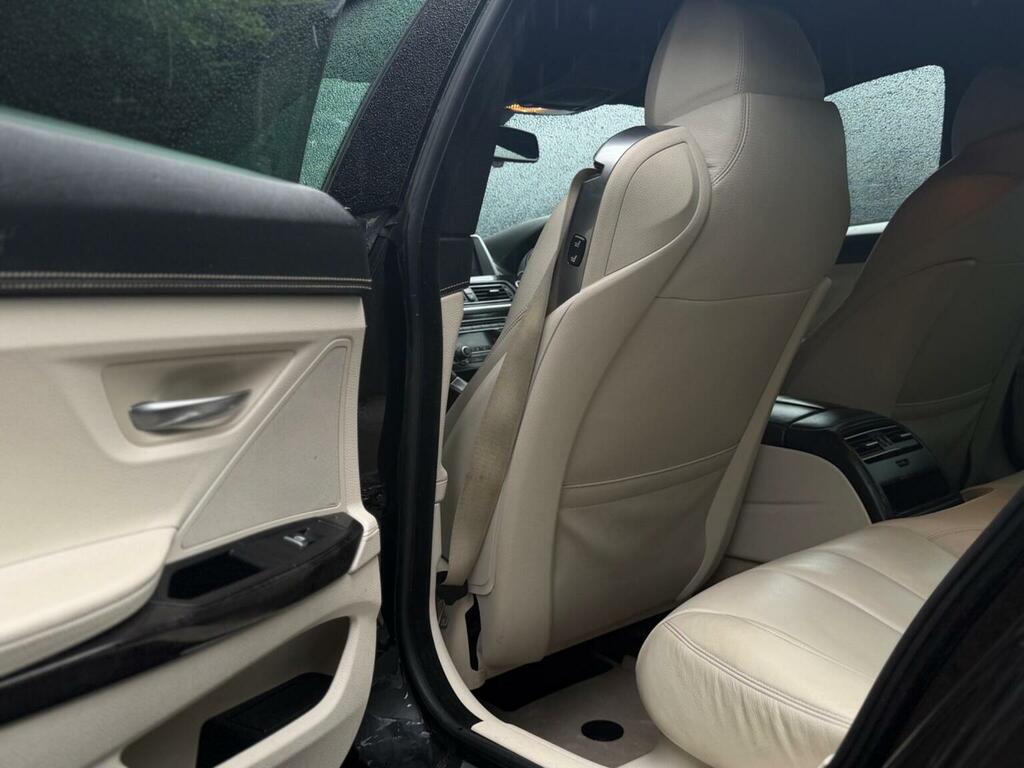 BMW 6 Series Gran Coupe Saloon Black #38