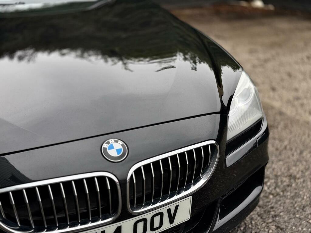 BMW 6 Series Gran Coupe Saloon Black #22