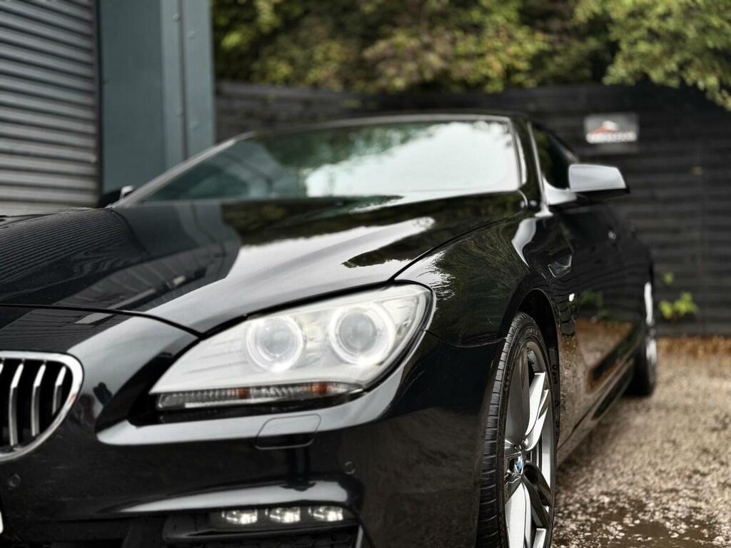 BMW 6 Series Gran Coupe Saloon Black #61