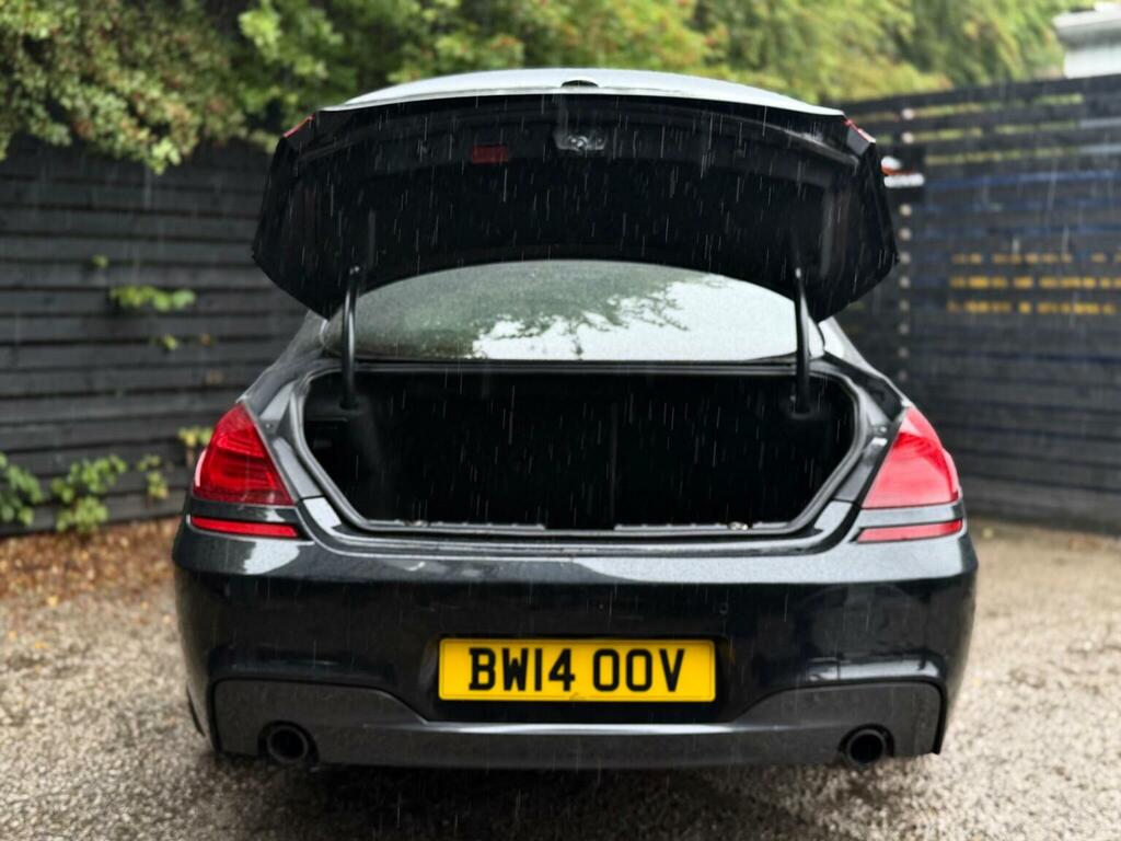 BMW 6 Series Gran Coupe Saloon Black #19