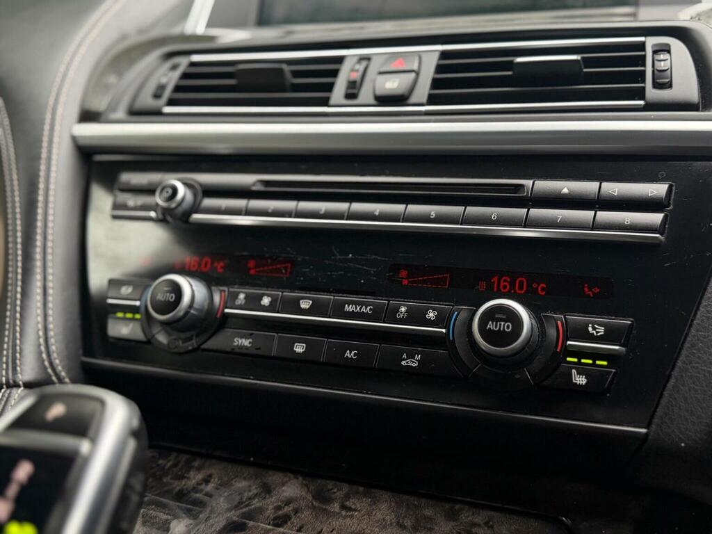 BMW 6 Series Gran Coupe Saloon Black #46