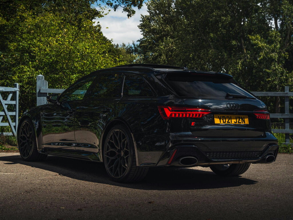 Audi RS6 Avant 4.0 Tfsi V8 Vorsprung Estate Tiptronic Black #3
