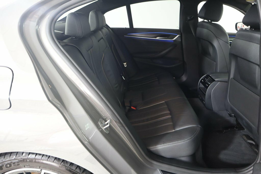 BMW 5 Series White #11