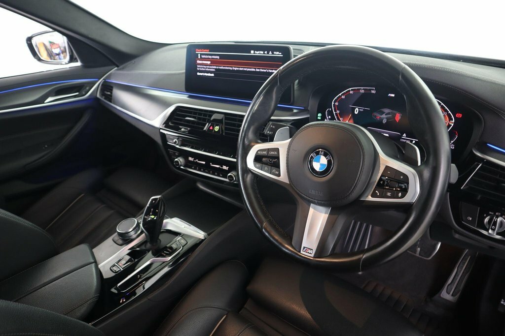 BMW 5 Series White #56