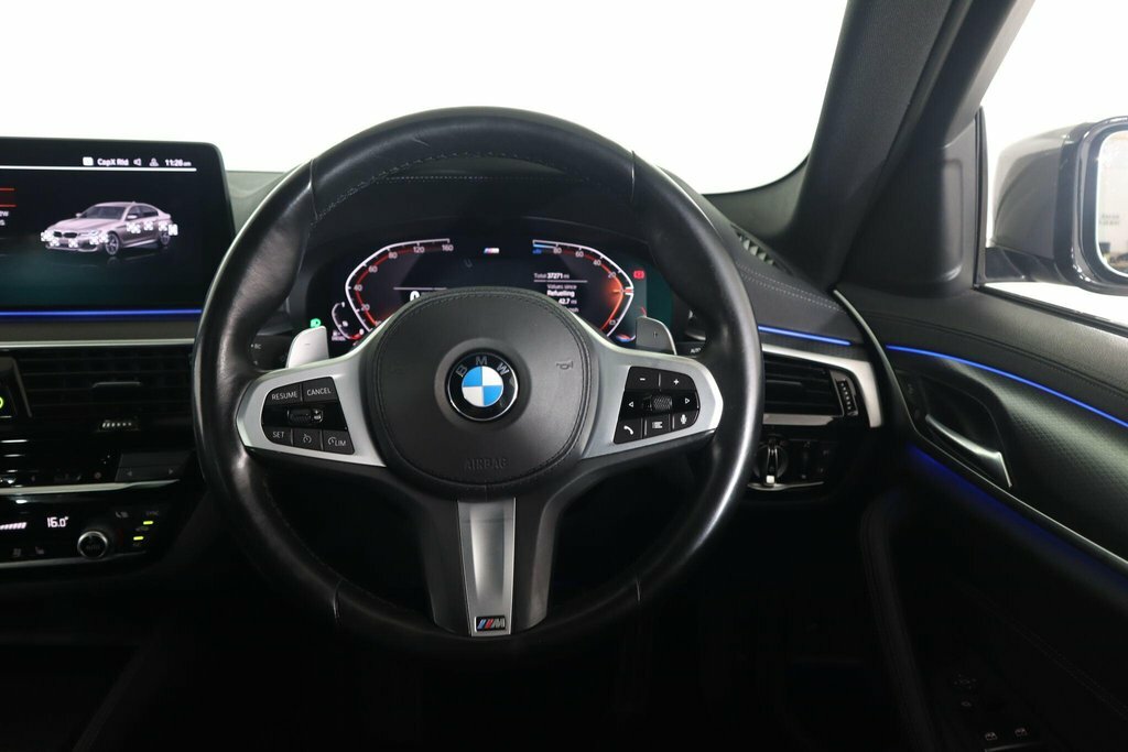 BMW 5 Series White #51
