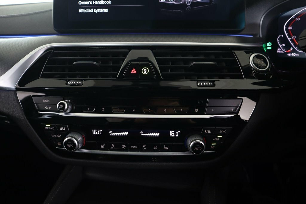 BMW 5 Series White #27