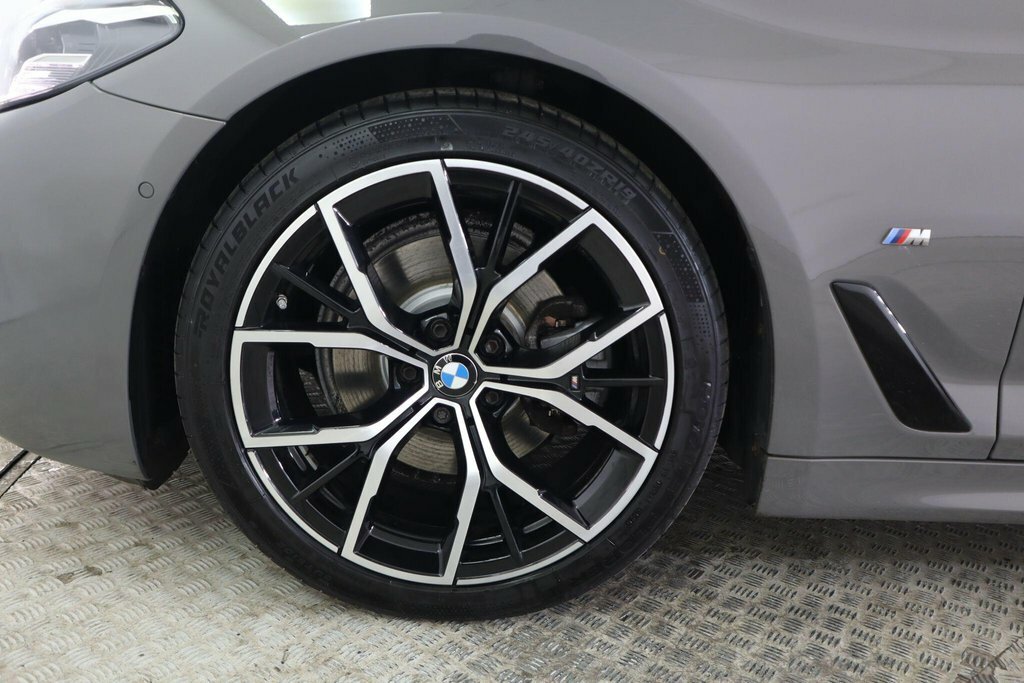 BMW 5 Series White #26