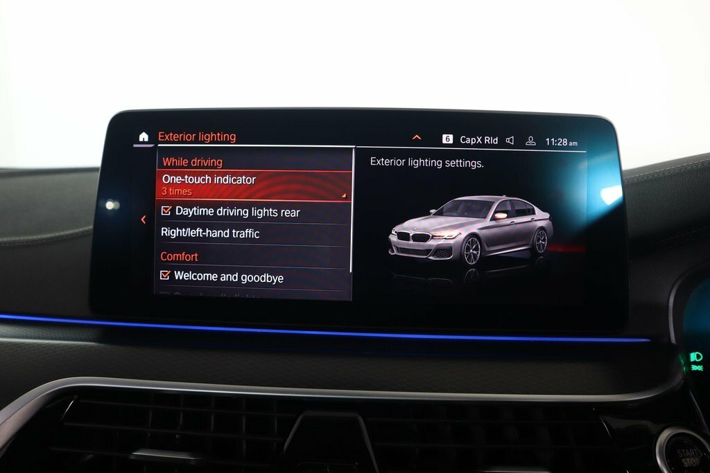BMW 5 Series White #41