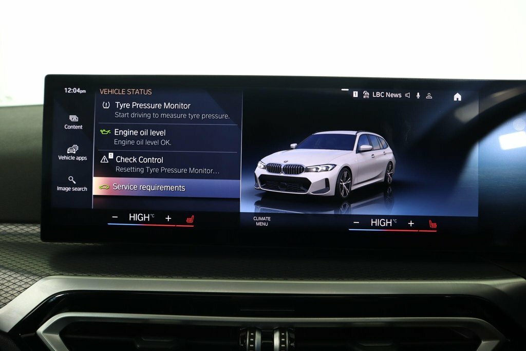 BMW 3 Series 320D Touring Black #49
