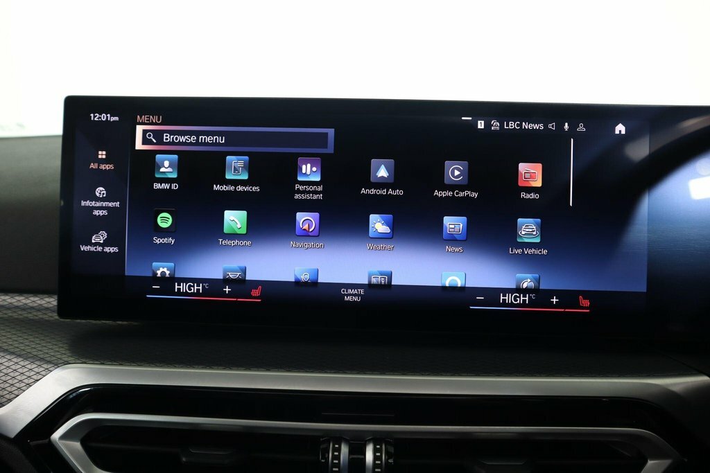 BMW 3 Series 320D Touring Black #36