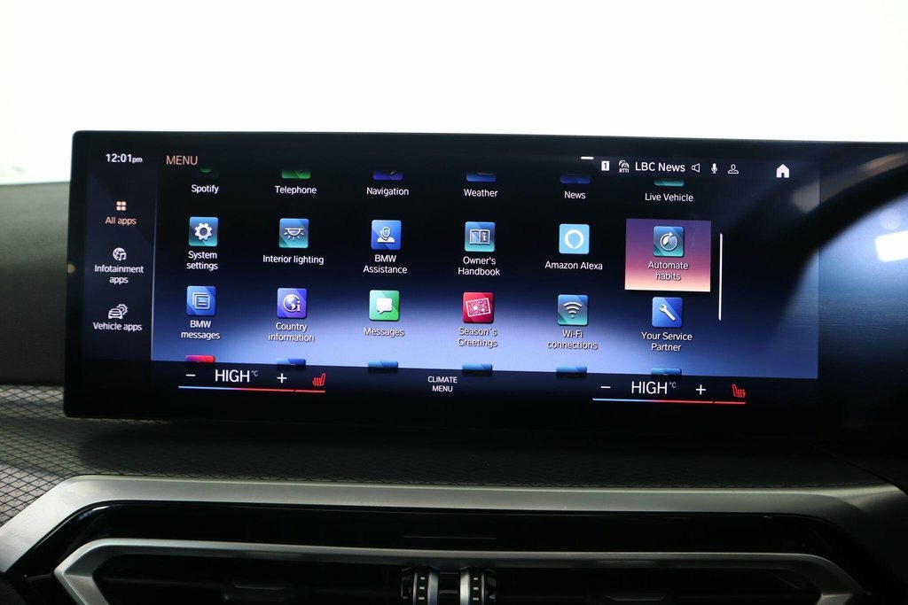 BMW 3 Series 320D Touring Black #37