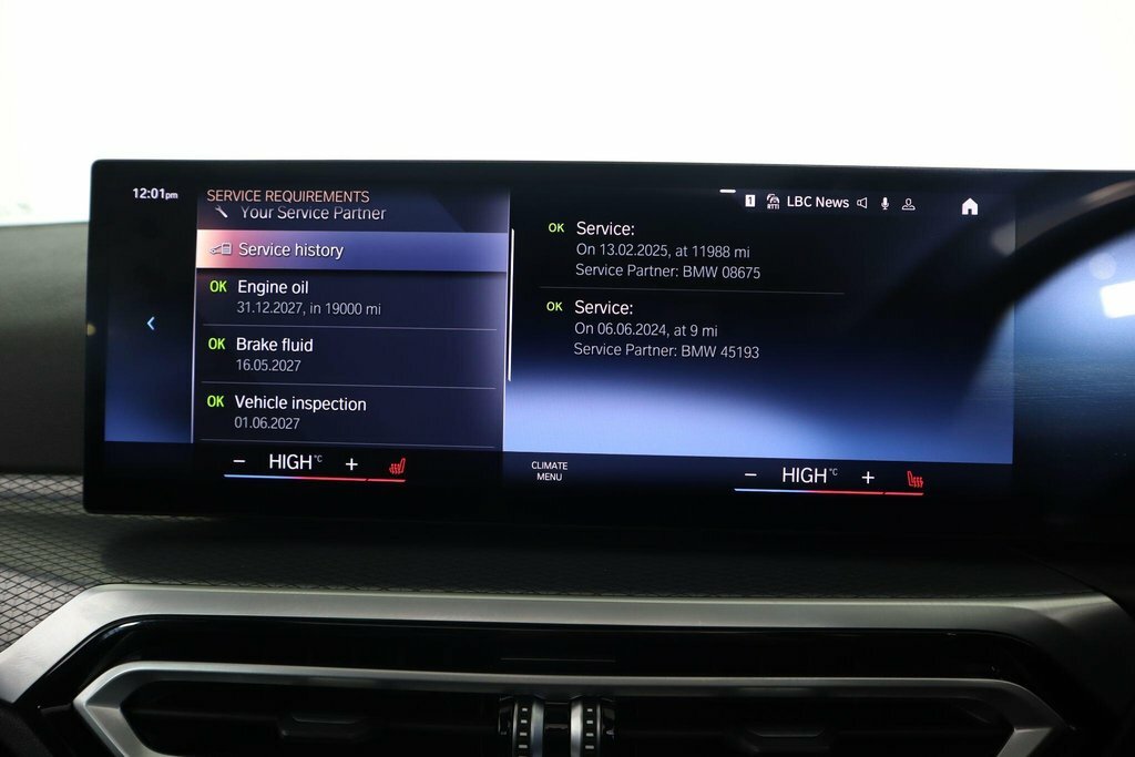 BMW 3 Series 320D Touring Black #34