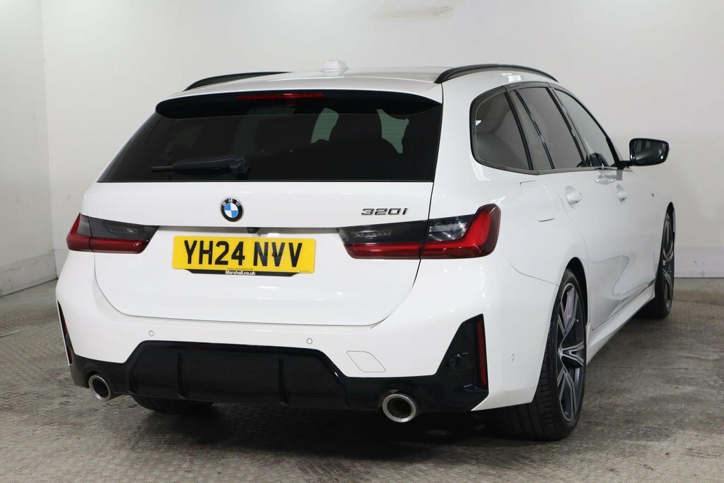 BMW 3 Series 320D Touring Black #8