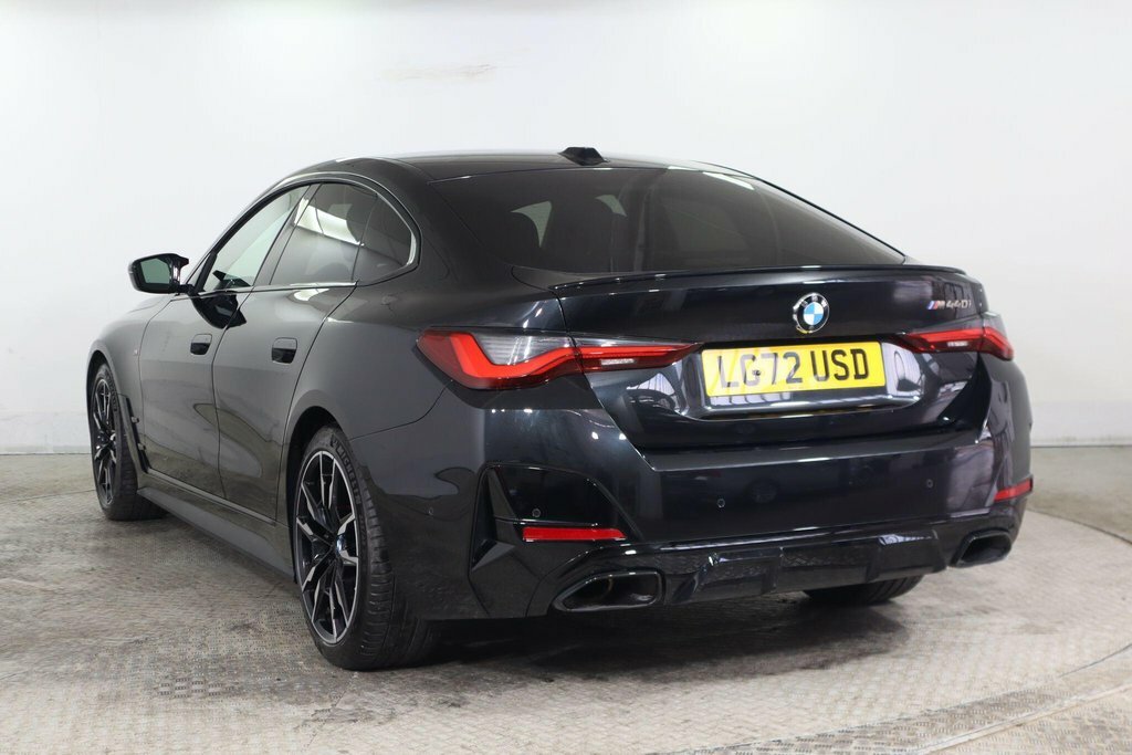 BMW 4 Series Gran Coupe Hatchback Black #4