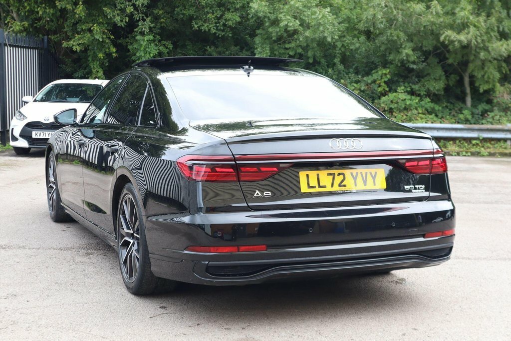 Audi A8 3L Black Edition Black #4
