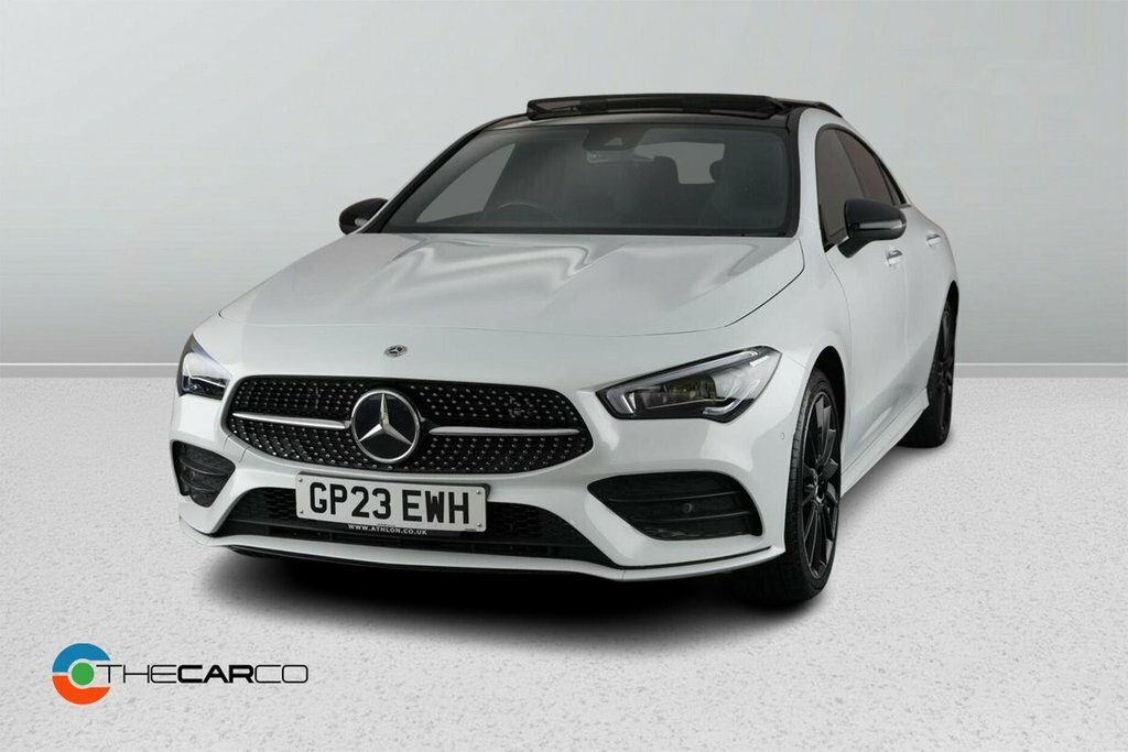 Mercedes-Benz CLA Class 1.3L Amg Line Night Edition White #4
