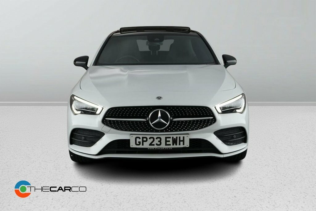 Mercedes-Benz CLA Class 1.3L Amg Line Night Edition White #3