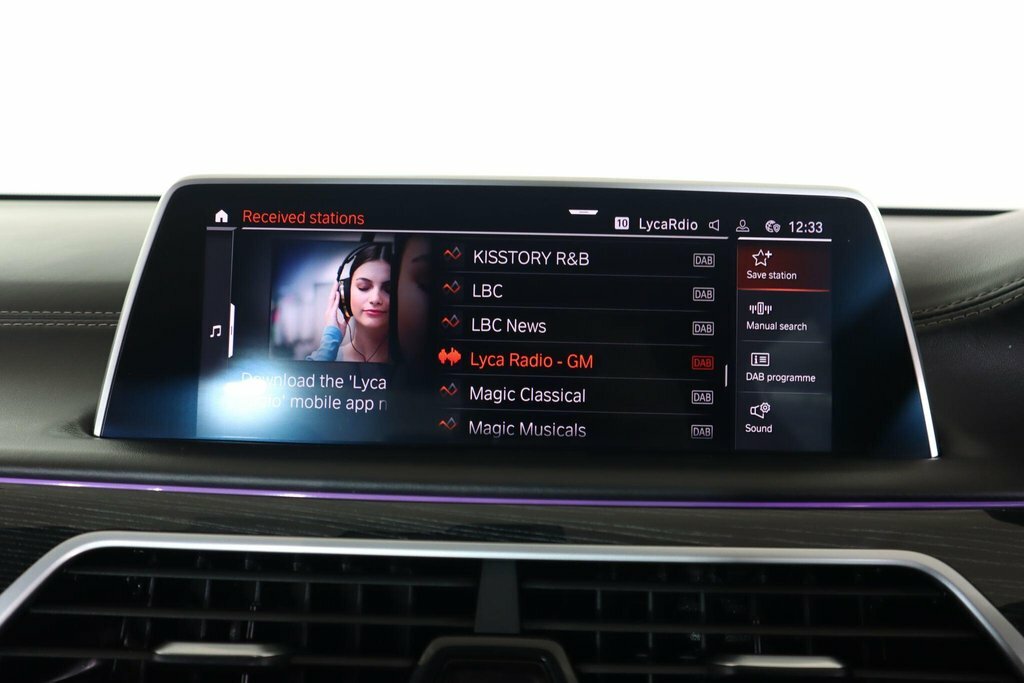 BMW 7 Series 740Li M Sport Blue #33
