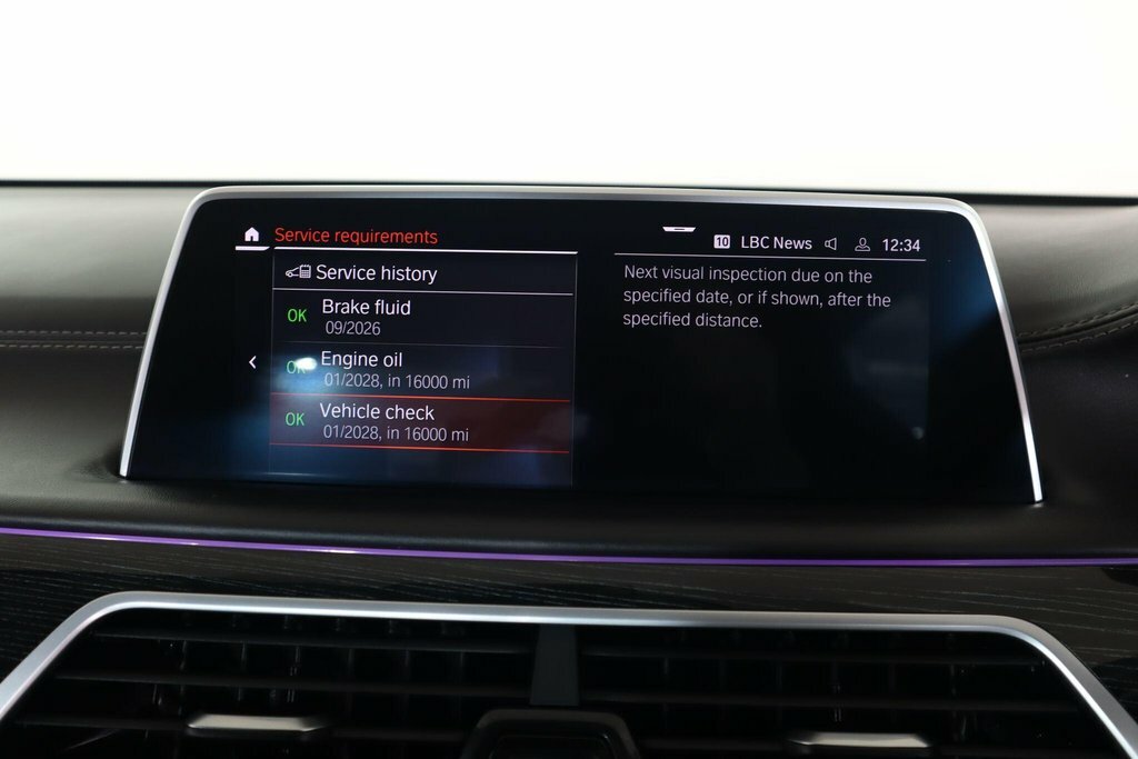 BMW 7 Series 740Li M Sport Blue #42