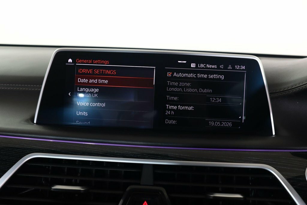 BMW 7 Series 740Li M Sport Blue #44