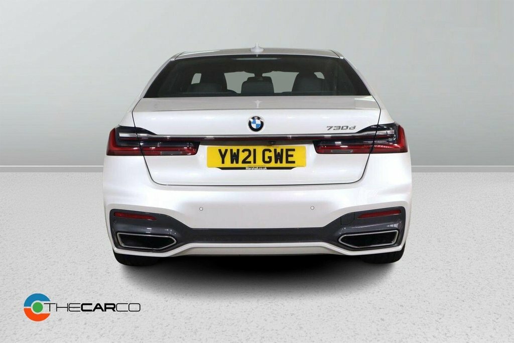 BMW 7 Series 740Li M Sport Blue #7