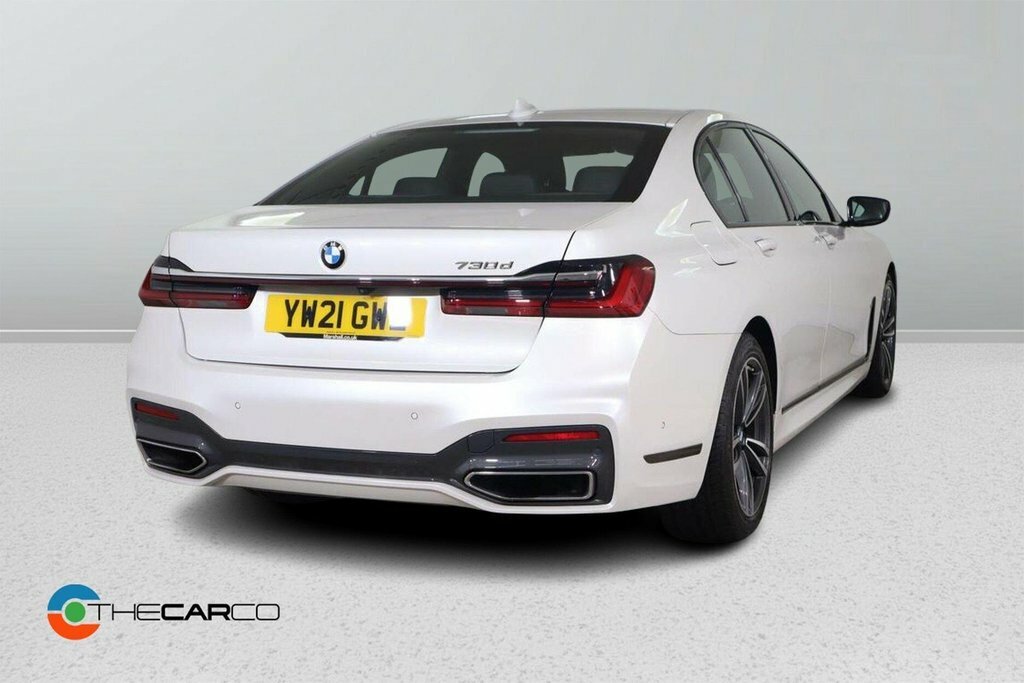 BMW 7 Series 740Li M Sport Blue #9