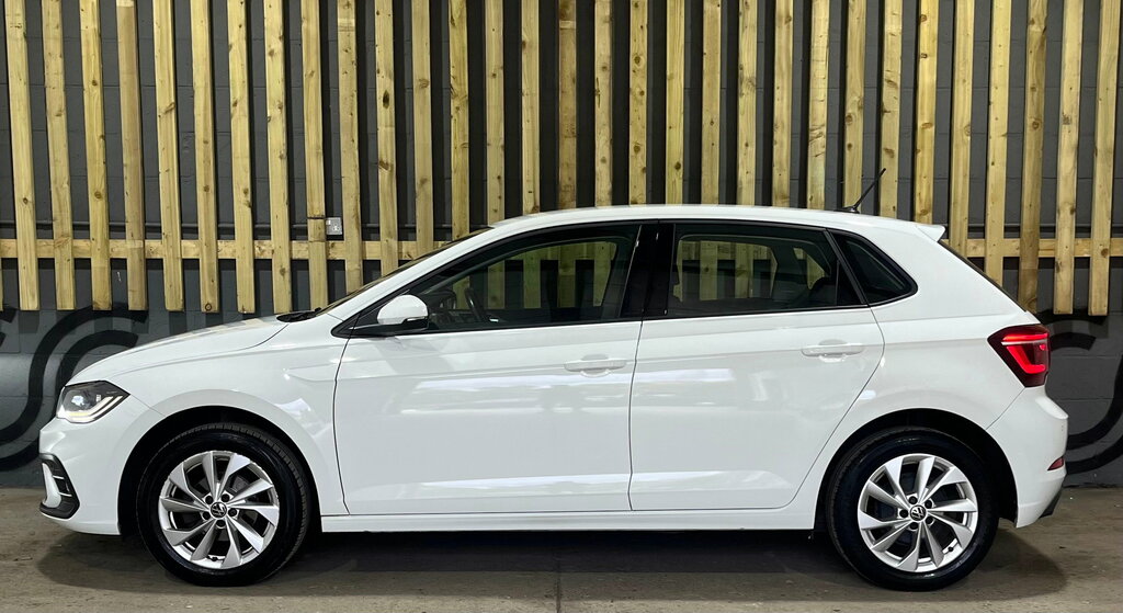 Volkswagen Polo 1.0 Tsi Style Hatchback Euro 6 White #4
