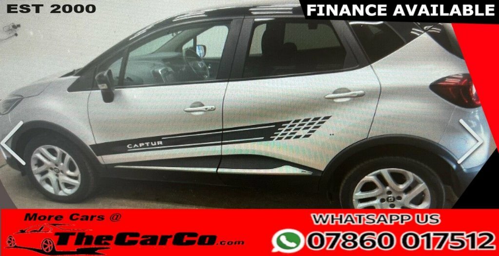 Renault Captur Iconic Dci Silver