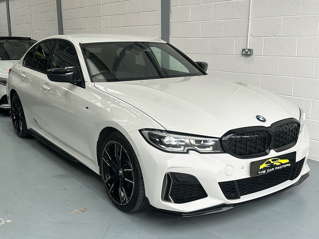 BMW 3 Series M340i Saloon 3.0 White #4