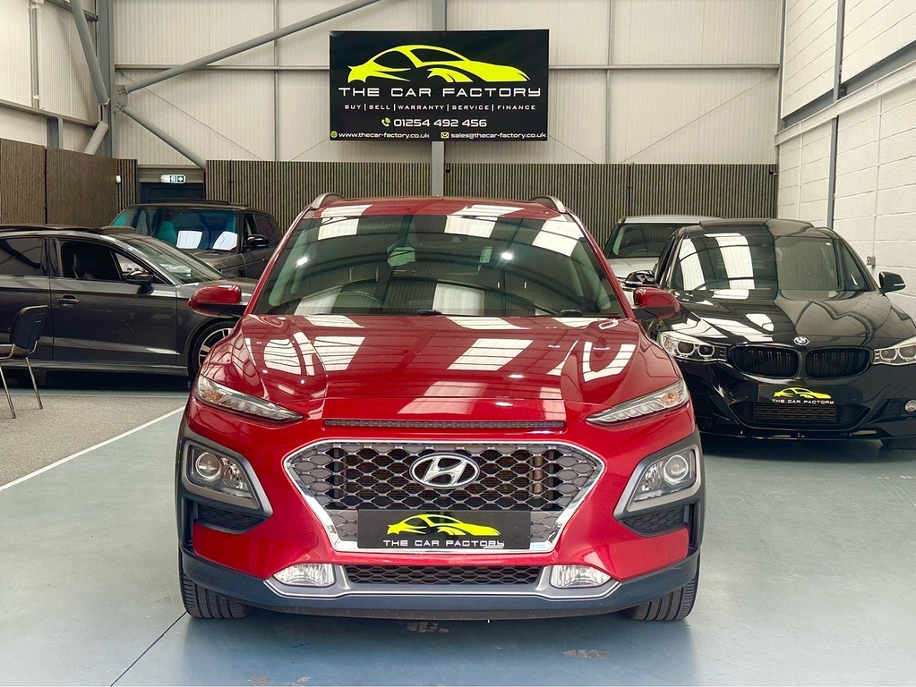 Hyundai Kona T-gdi Blue Drive Premium Suv 1.0 Red #5