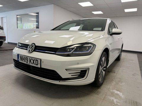 Volkswagen e-Golf 5dr White #4