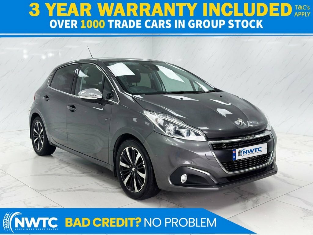 Peugeot 208 1.2L Tech Edition KR68YHG Grey