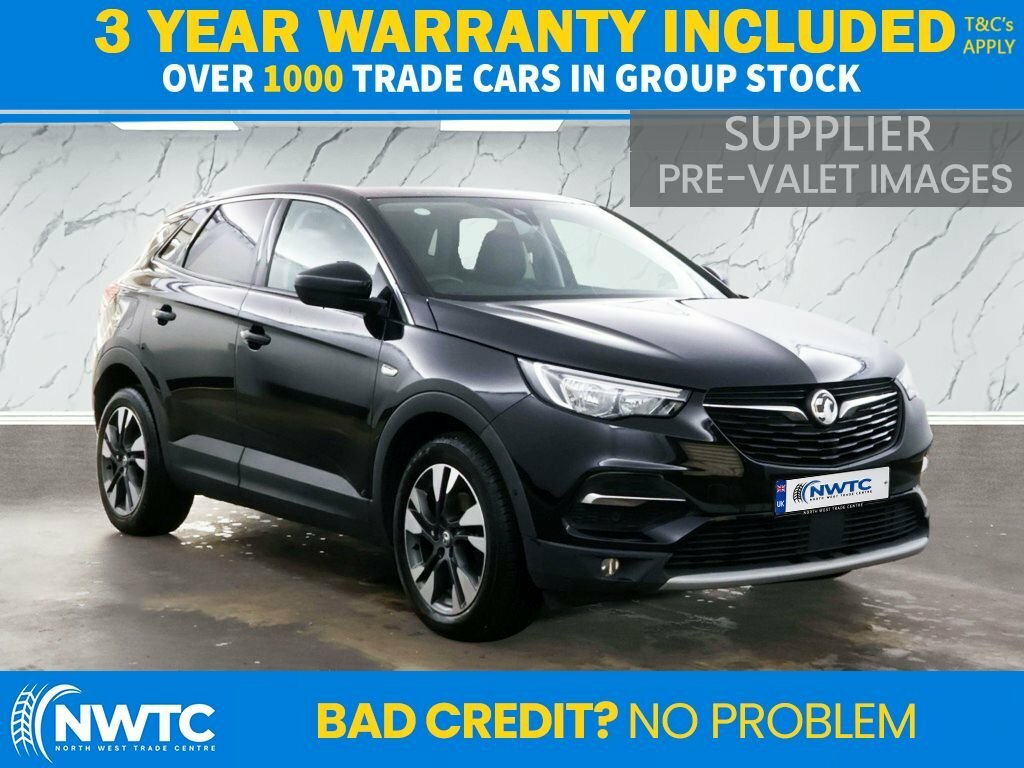 Vauxhall Grandland X 1.2L Sport Nav Black