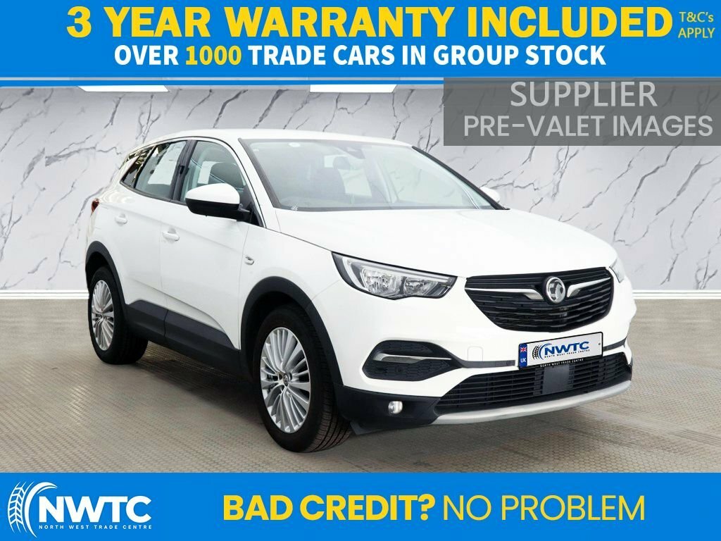 Vauxhall Grandland X 1.2L Tech Line Nav White