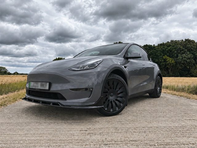 Tesla Model Y Dual Motor Long Range Suv 4Wde Grey #4