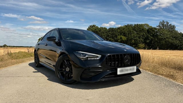 Mercedes-Benz CLA Class 1.3 Cla200h Mhev Amg Line Executive Coupe Pe Black