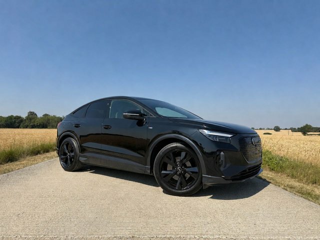Audi Q4 E Tron 35 S Line Sportback 55Kwh 170 P Black