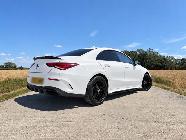 Mercedes-Benz CLA Class 1.3 Cla180 Amg Line Premium Coupe 7G- White #5