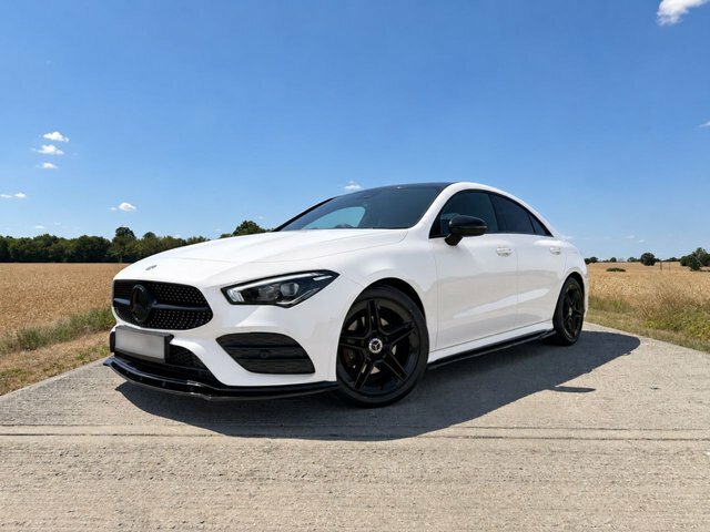 Mercedes-Benz CLA Class 1.3 Cla180 Amg Line Premium Coupe 7G- White #4