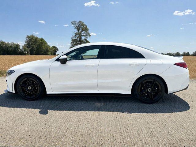 Mercedes-Benz CLA Class 1.3 Cla180 Amg Line Premium Coupe 7G- White #6