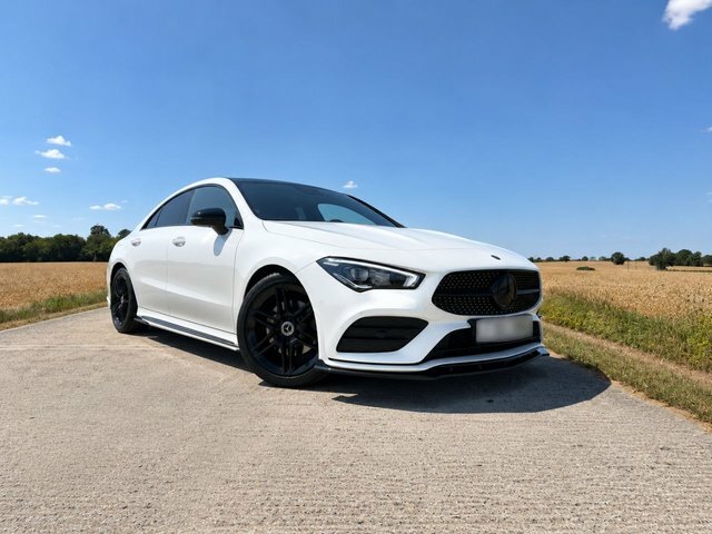 Mercedes-Benz CLA Class 1.3 Cla180 Amg Line Premium Coupe 7G- White