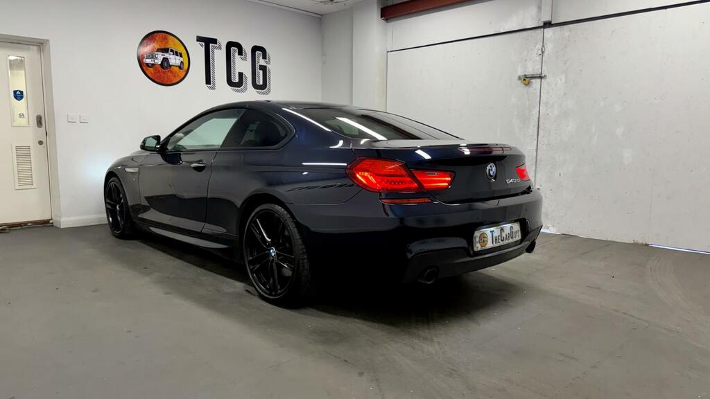 BMW 6 Series Gran Coupe 3.0 640D M Sport Coupe Black #3